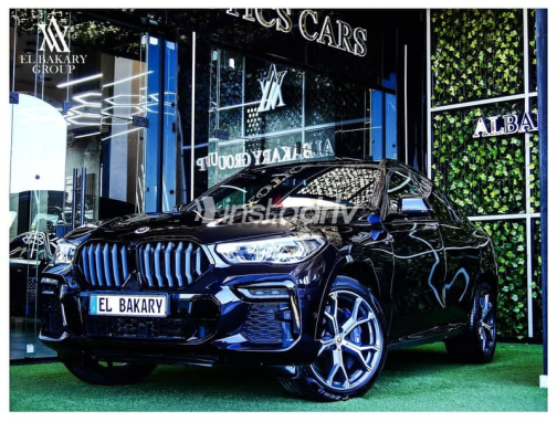 BMW X6 2023 Black Automatic Used for Sale in Madinaty - 1