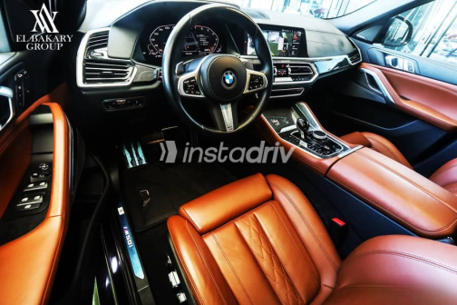 BMW X6 2023 Black Automatic Used for Sale in Madinaty - 9
