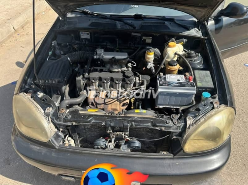 Chevrolet Lanos 2011 Black Manual Used for Sale in Cairo - 4