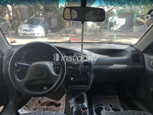 Chevrolet Lanos 2011 Black Manual Used for Sale in Cairo - 6