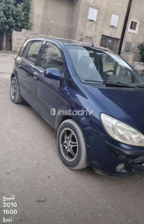 Hyundai Getz 2010 Dark Blue Automatic Used for Sale in Heliopolis - 5