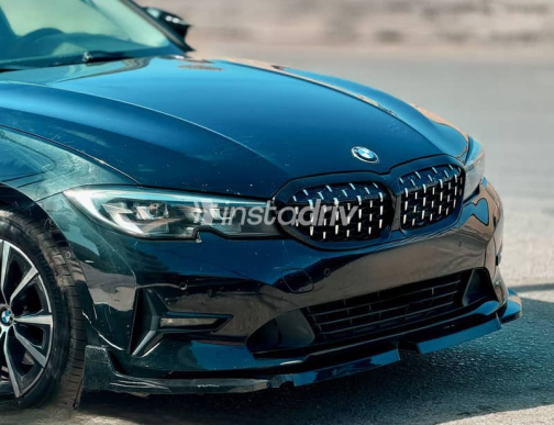 BMW 320 2020 Black Automatic Used for Sale in Cairo - 3