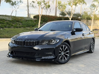BMW 320 2020 Black Automatic Used for Sale in Cairo