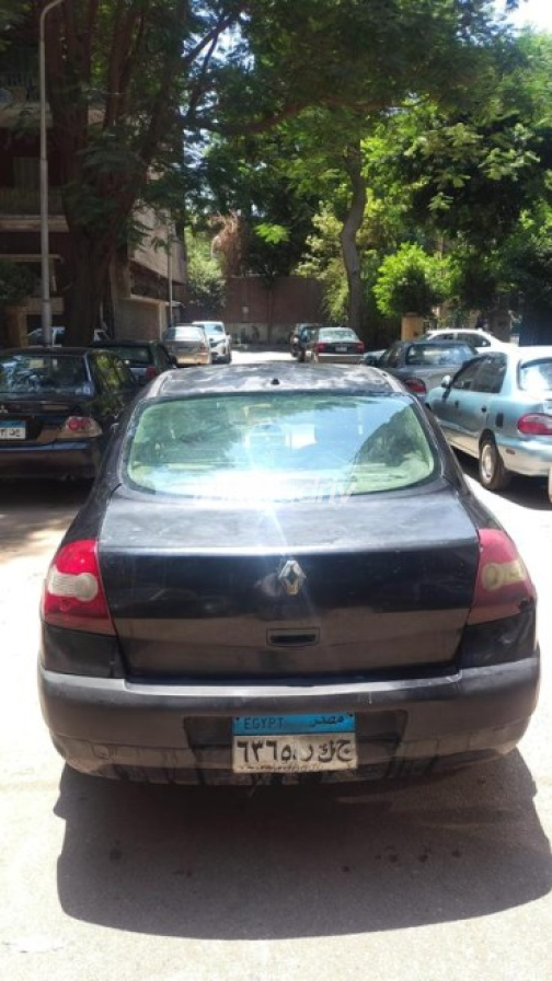 رينو ميجان 2005 أسود يدوي مستعملة للبيع في الدقى - 4