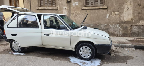 Skoda Favorit 1994 White Manual Used for Sale in Greater Cairo ( Cairo + Giza) - 4
