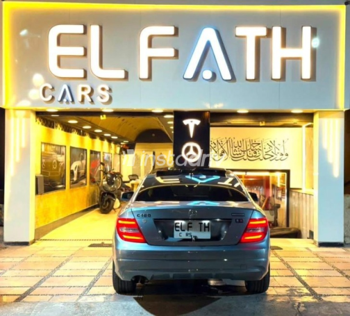 Mercedes C 180 2013 Gray Automatic Used for Sale in Heliopolis - 4