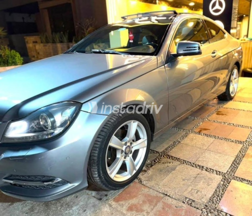 Mercedes C 180 2013 Gray Automatic Used for Sale in Heliopolis - 6