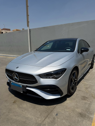 مرسيدس CLA 200 2024 فضي أوتوماتيك مستعملة للبيع في القاهرة