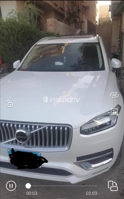 فولفو XC90 2024 أبيض أوتوماتيك مستعملة للبيع في المعادى - 1