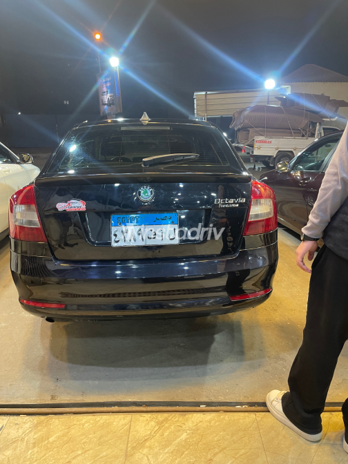Skoda Octavia 2012 Black Automatic Used for Sale in Tanta - 2