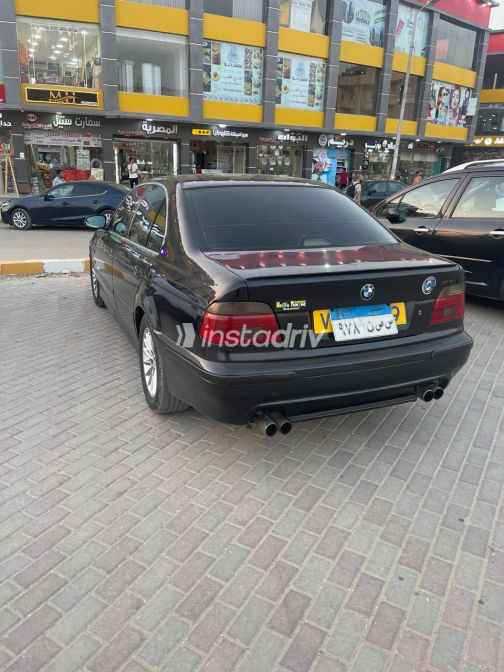 BMW 523 1999 Black Automatic Used for Sale in Badr City - 2