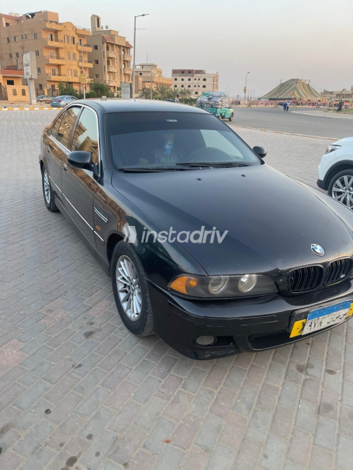 BMW 523 1999 Black Automatic Used for Sale in Badr City - 3