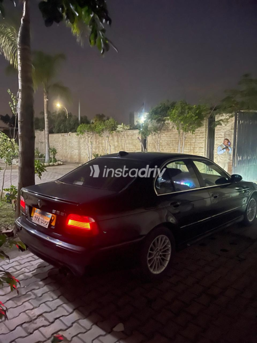 BMW 523 1999 Black Automatic Used for Sale in Badr City - 4