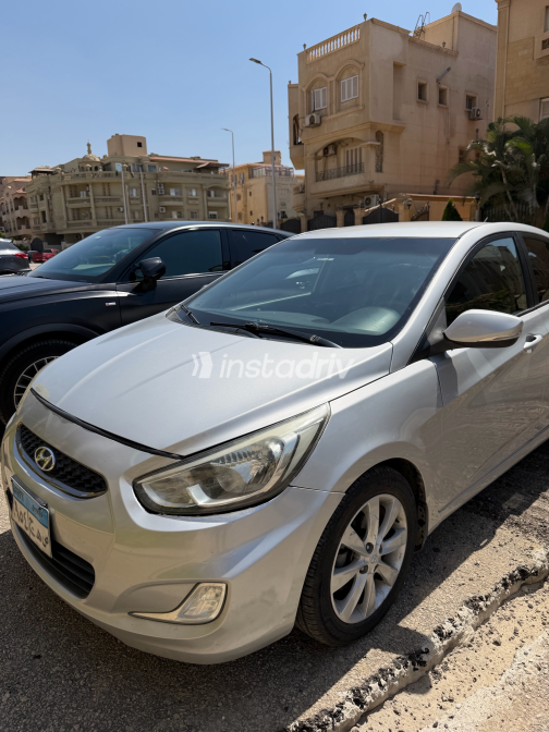 Hyundai Accent RB 2023 Gray Automatic Used for Sale in Cairo - 4
