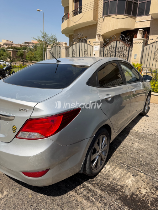 Hyundai Accent RB 2023 Gray Automatic Used for Sale in Cairo - 5