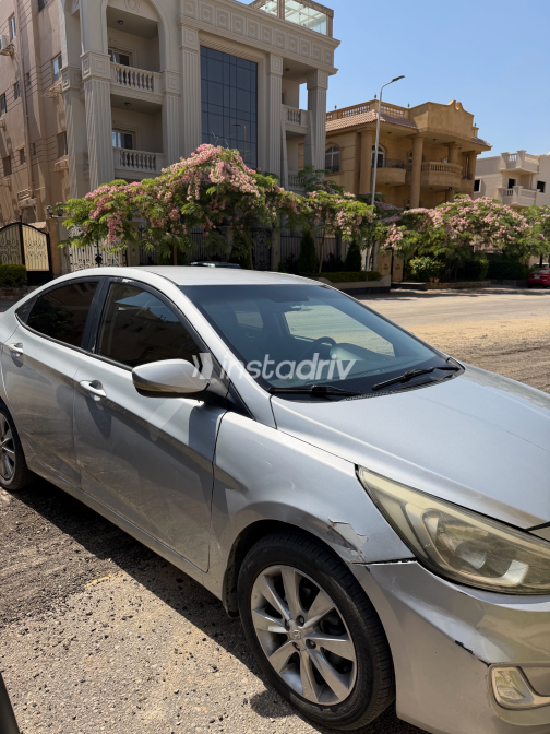 Hyundai Accent RB 2023 Gray Automatic Used for Sale in Cairo - 7