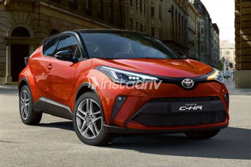 تويوتا C-HR 2023 أحمر أوتوماتيك مستعملة للبيع في الزقازيق - 1