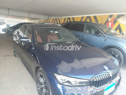 BMW 320 2024 Dark Blue Automatic Used for Sale in Cairo - 1
