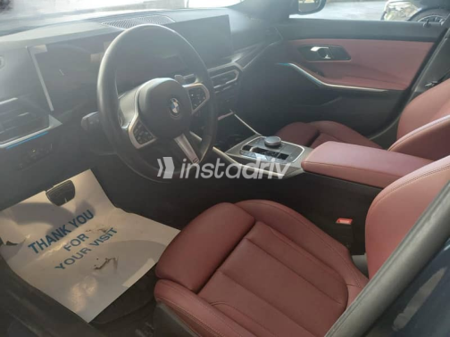BMW 320 2024 Dark Blue Automatic Used for Sale in Cairo - 3