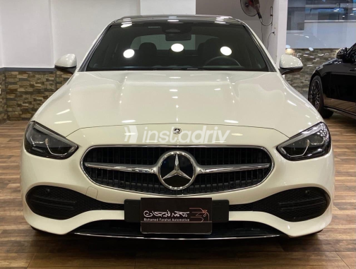 Mercedes C 180 2022 White Automatic Used for Sale in Heliopolis - 1