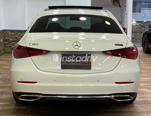 Mercedes C 180 2022 White Automatic Used for Sale in Heliopolis - 6