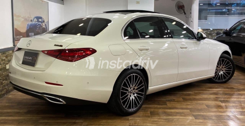 Mercedes C 180 2022 White Automatic Used for Sale in Heliopolis - 9