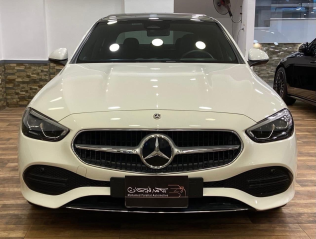Mercedes C 180 2022 White Automatic Used for Sale in Heliopolis
