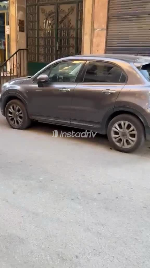 Fiat 500 X 2019 Brown Automatic Used for Sale in Cairo - 1