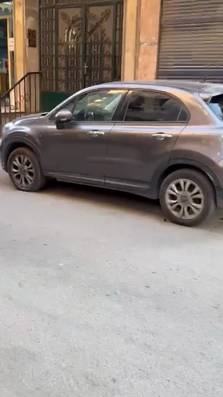 Fiat 500 X 2019 Brown Automatic Used for Sale in Cairo