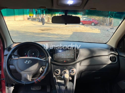 Hyundai I10 2013 Red Automatic Used for Sale in Helwan - 3