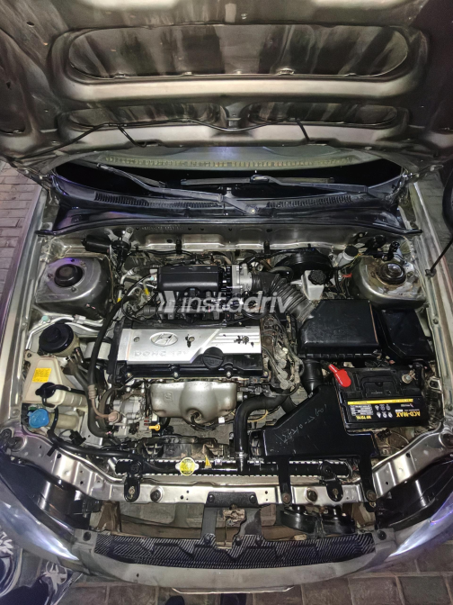 Hyundai Verna 2016 Champagne Manual Used for Sale in Giza - 9