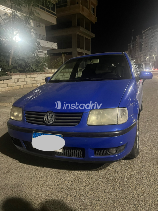 Volkswagen Polo 2001 Blue Manual Used for Sale in Damietta - 1