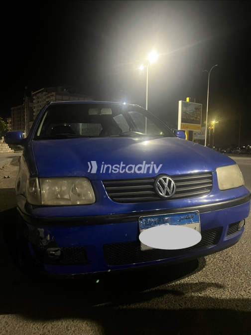 Volkswagen Polo 2001 Blue Manual Used for Sale in Damietta - 3