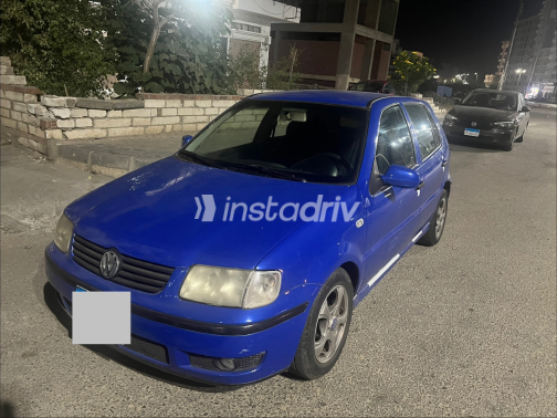 Volkswagen Polo 2001 Blue Manual Used for Sale in Damietta - 4