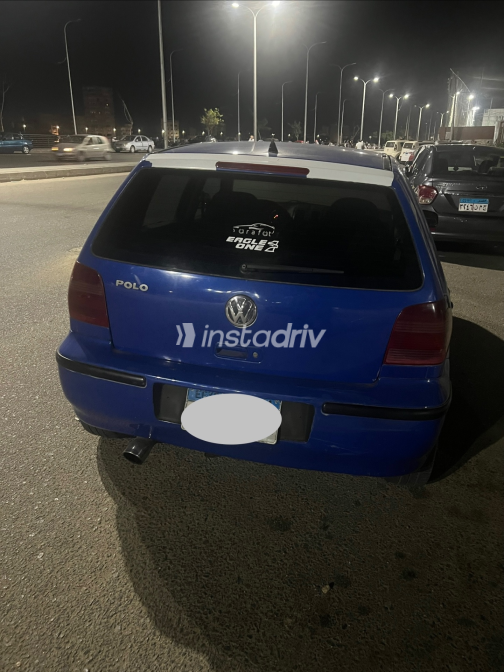 Volkswagen Polo 2001 Blue Manual Used for Sale in Damietta - 7
