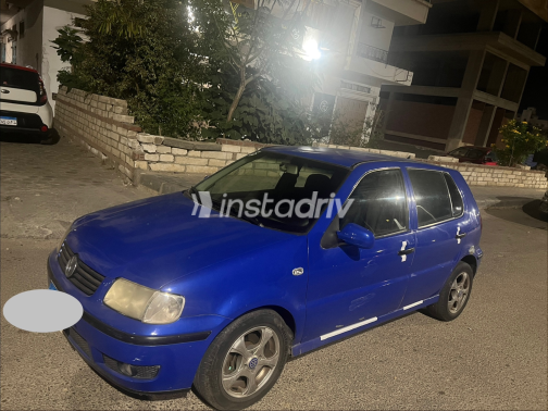 Volkswagen Polo 2001 Blue Manual Used for Sale in Damietta - 8