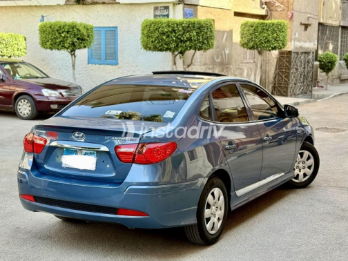 Hyundai Elantra 2023 Dark Blue Automatic Used for Sale in Cairo - 2