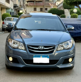 Hyundai Elantra 2023 Dark Blue Automatic Used for Sale in Cairo