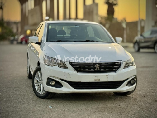 Peugeot 301 2020 White Automatic Used for Sale in Nasr city - 1