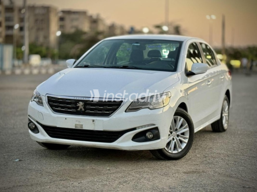 Peugeot 301 2020 White Automatic Used for Sale in Nasr city - 2