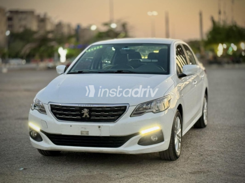 Peugeot 301 2020 White Automatic Used for Sale in Nasr city - 5