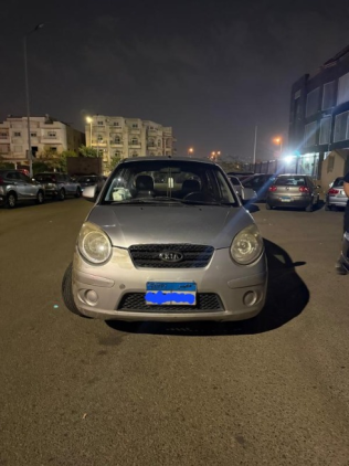 Kia Picanto 2009 Silver Manual Used for Sale in Cairo