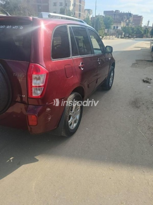 Chery Tiggo 3 2018 Dark Red Automatic Used for Sale in Sharqia - 9