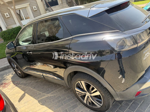 Peugeot 3008 2021 Black Automatic Used for Sale in Cairo - 3