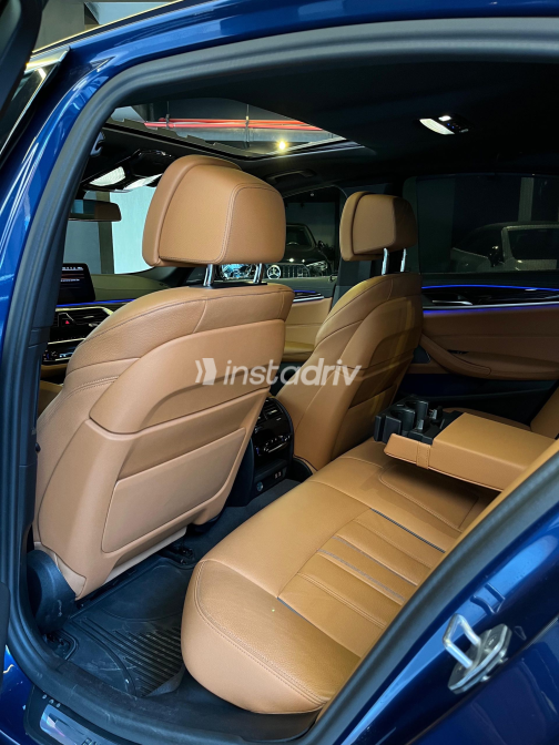 BMW 530 2023 Blue Automatic Used for Sale in Cairo - 3