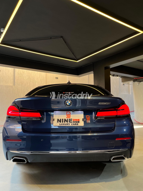 BMW 530 2023 Blue Automatic Used for Sale in Cairo - 5