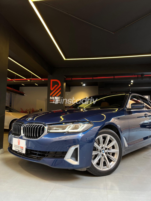BMW 530 2023 Blue Automatic Used for Sale in Cairo - 9