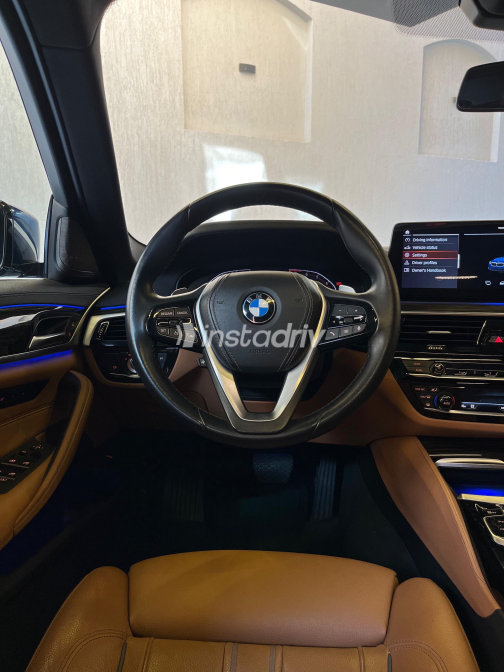 BMW 530 2023 Blue Automatic Used for Sale in Cairo - 10