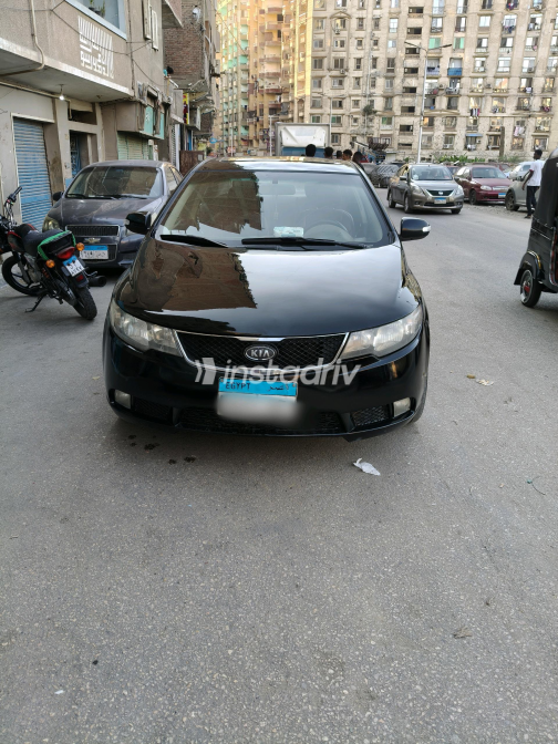 Kia Cerato 2010 Black Automatic Used for Sale in Giza - 3