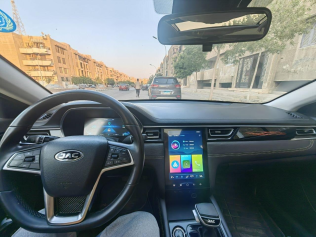 Jac J7 2022 Red Automatic Used for Sale in Qalyubia